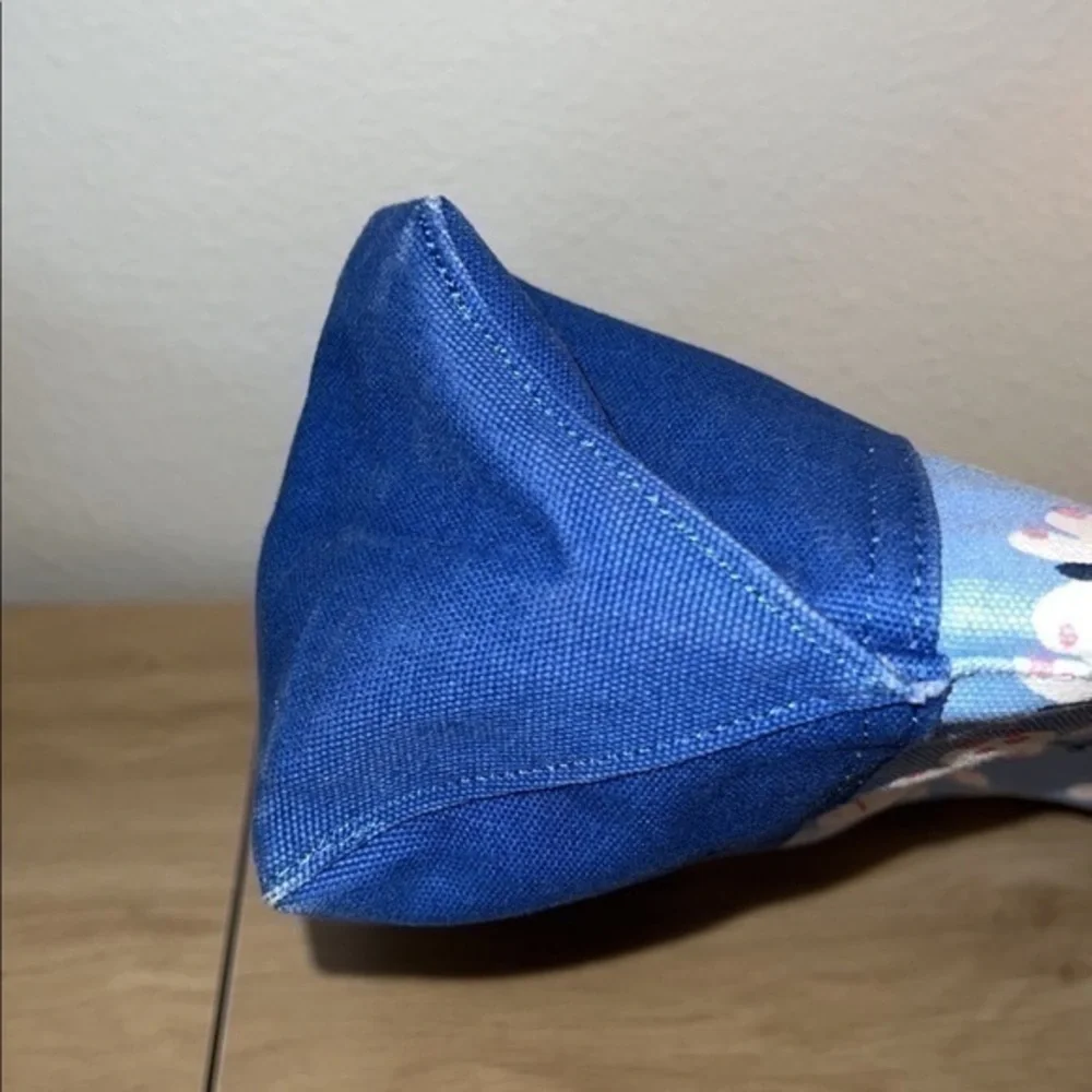 NOT FOR SALE Pottery Barn Kids Blue Butterfly Print‎ Cotton Canvas Tote Bag